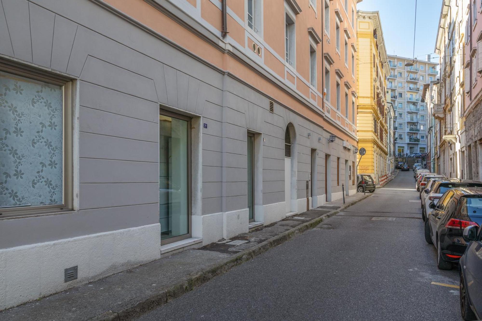 Blake, Attico Centrale Con Parcheggio A 的里雅斯特 外观 照片